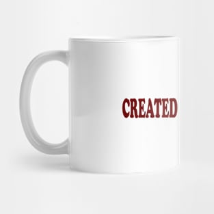 created for purpose Mug